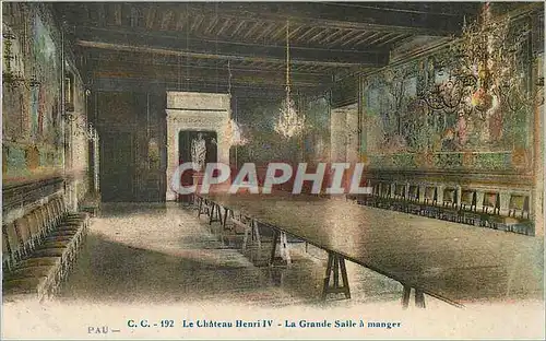 Cartes postales Le Chateau Henri IV La Grande Salle a Manger