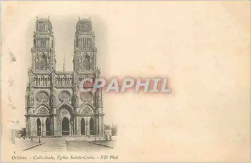 Cartes postales Orleans Cathedrale Eglise Sainte Croix