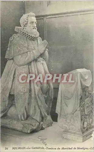 Cartes postales Bourges La Cathedrale Tombeau du Marechal de Montigny