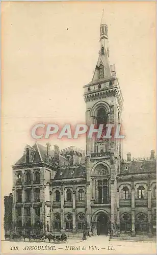 Cartes postales Angouleme l'Hotel de Ville