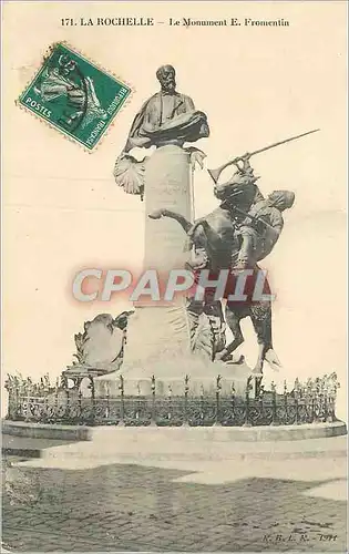 Ansichtskarte AK La Rochelle le Monument E Fromentin