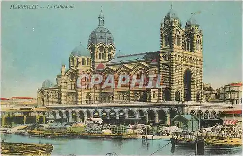 Cartes postales Marseille la Cathedrale