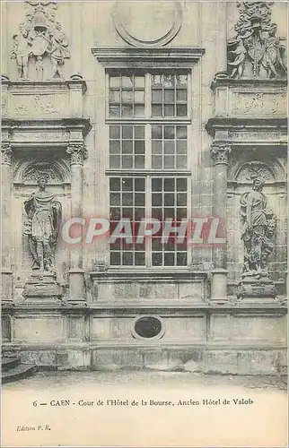 Cartes postales Caen Cour de l'Hotel de la Bourse Ancien Hotel de Valois