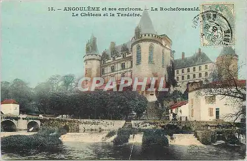 Ansichtskarte AK Angouleme et ses Environs la Rochefoucauld le Chateau et la Tardoire