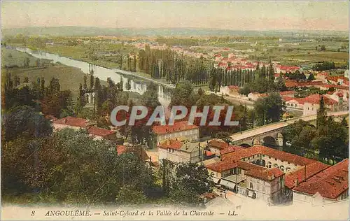 Cartes postales Angouleme Saint Cybard et la Vallee de la Charente