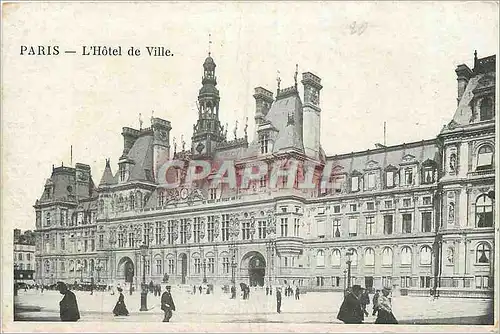 Cartes postales Paris l'Hotel de Ville