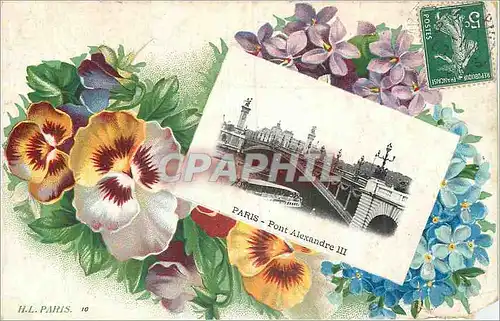 Cartes postales Paris Pont Alexandre III