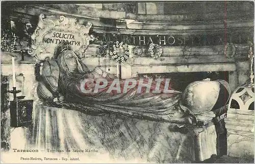 Cartes postales Tarascon Tombeau de Sainte Marthe