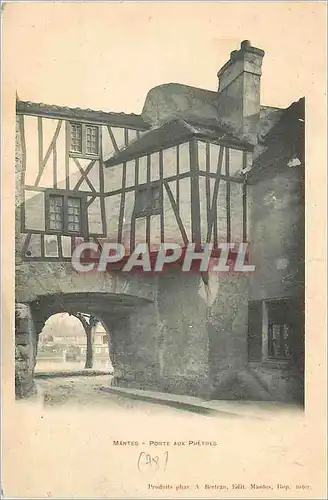 Cartes postales Mantes Porte aux Pretres