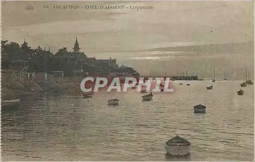 Cartes postales Arcachon Cote d'Argent Crepuscule