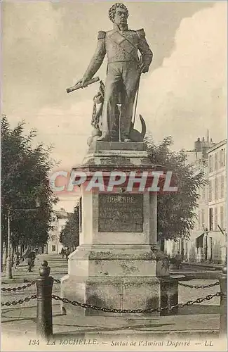 Cartes postales La Rochelle Statue de l'Amiral Duperre