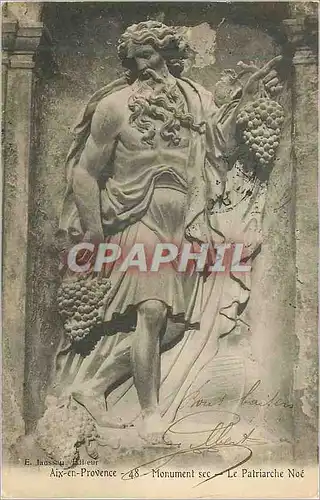 Cartes postales Aix en Provence Monument Sec Le Patriarche Noe