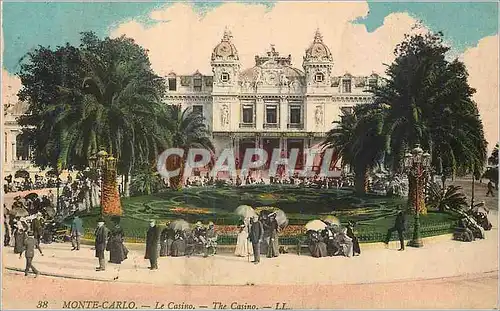 Cartes postales Monte Carlo Le Casino