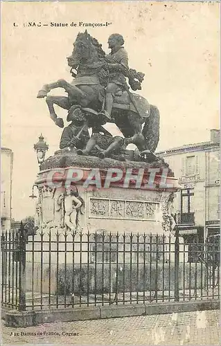 Cartes postales Cognac Statue de Francois 1er