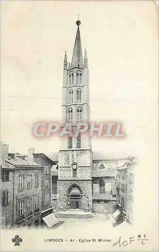 Ansichtskarte AK Limoges Eglise St Michel