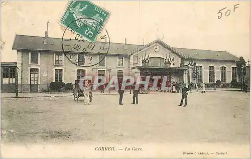 Cartes postales Corbell La Gare