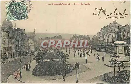 Cartes postales Clermont Ferrand Place de Jaude