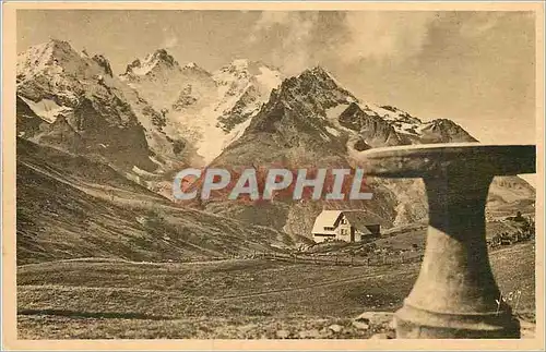 Cartes postales Col du Lautaret (2058 m) La Table d'Orientation Le Jardin et le Musee