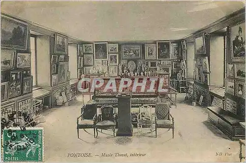 Cartes postales Pontoise Musee Thavet Interieur