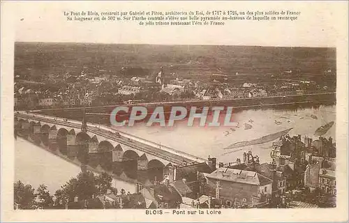 Cartes postales Blois Pont sur la Loire