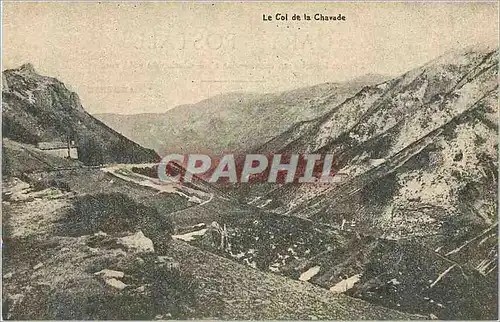 Cartes postales Le Col de la Chavade