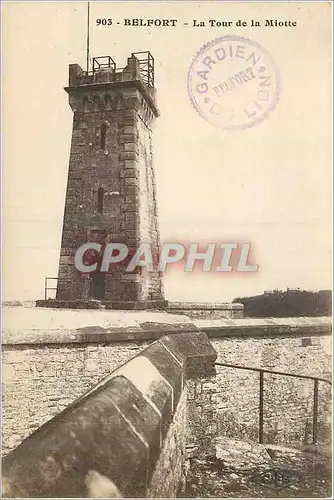 Cartes postales Belfort La Tour de la Miotte