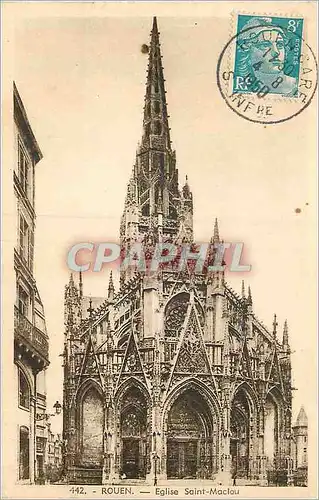 Cartes postales Rouen L'Eglise Saint Maclou