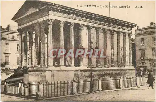 Ansichtskarte AK Nimes La Maison Carree