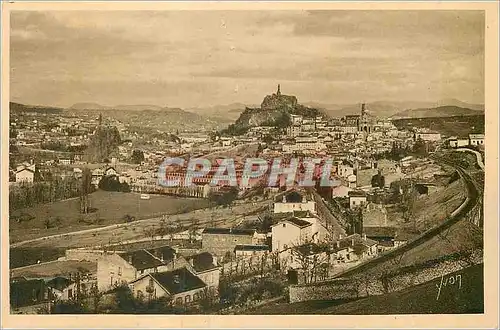 Ansichtskarte AK Le Puy (Haute Loire) La Douce France Vue Generale