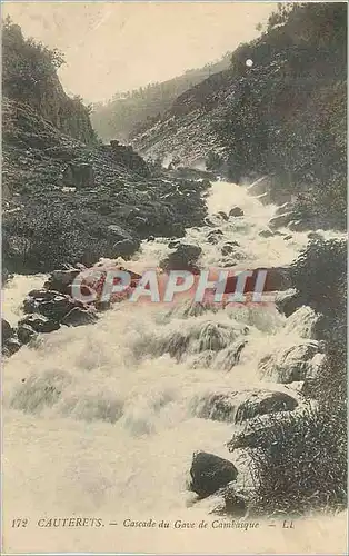 Ansichtskarte AK Cauterets Cascade du Gave de Cambasque