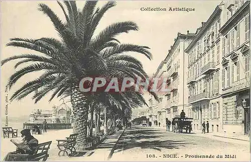 Cartes postales Nice Promenade du Midi