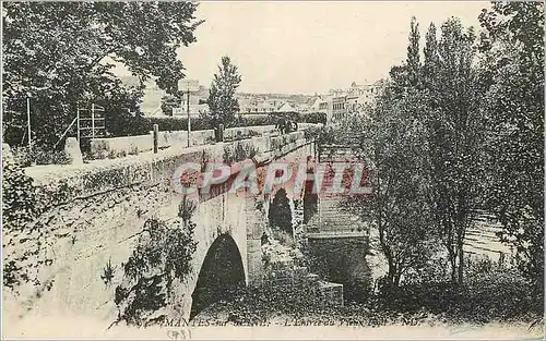Cartes postales Mantes sur Seine L'Entree
