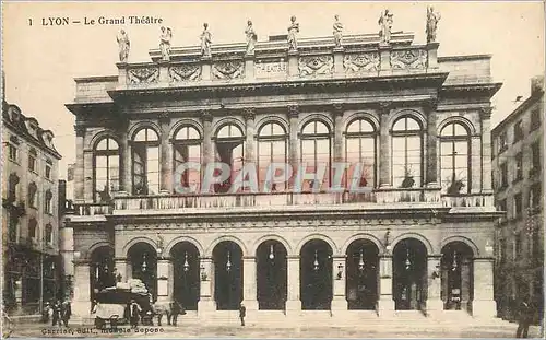 Cartes postales Lyon La Grande Theatre