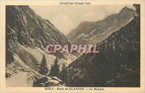 Ansichtskarte AK Route du Glandon le Maupas