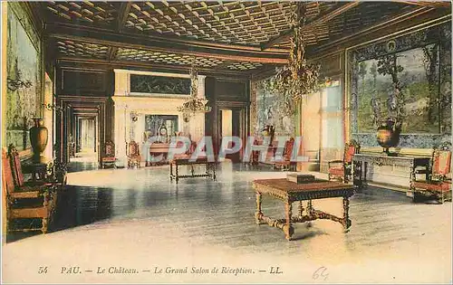 Cartes postales Pau le Chateau le Grand Salon de Reception