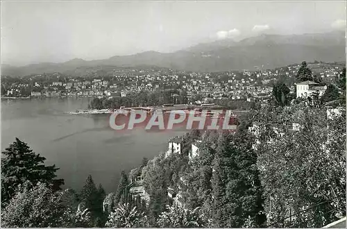 Moderne Karte Lugano Panorama