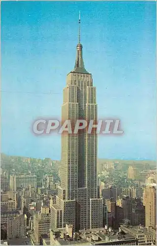 Moderne Karte New York City Empire State Building