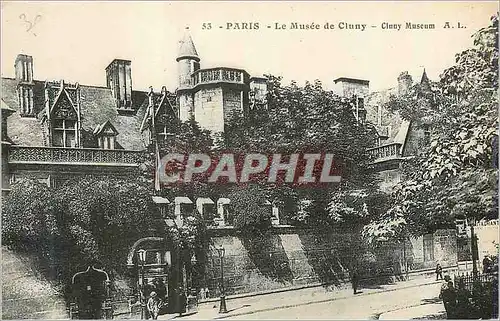 Cartes postales Paris Le Musee du Clunny