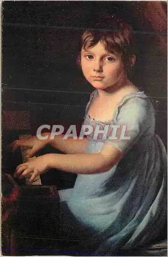 Cartes postales Musee du Mans David Portrait de Famille (detail)