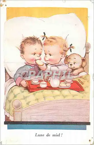 Cartes postales Lune de Miel