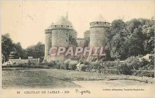 Ansichtskarte AK Chateau  de Lassay Mayenne