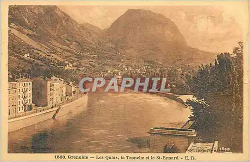 Cartes postales Grenoble Les Quais La Tronche et le St Eynard