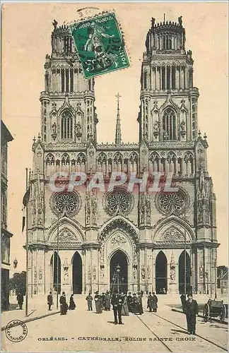 Cartes postales Orleans Cathedrale Eglise Sainte Croix