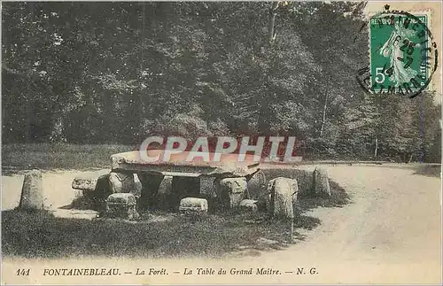 Ansichtskarte AK Fontainebleau La Foret La Table du Grand Maitre