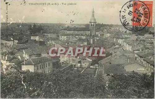 Cartes postales Thiaucourt (M et M) Vue Generale