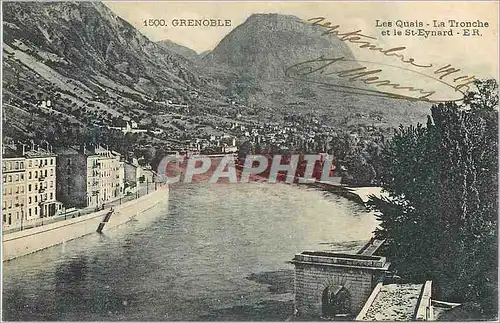 Cartes postales Grenoble Les Quais La Tronche et le St Eynard