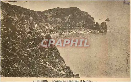 Cartes postales Jobourg L'Anse de Sennival et le Nez