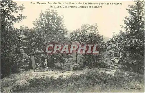 Ansichtskarte AK Monastere de Sainte Marie de la Pierre qui Vire (Yonne)