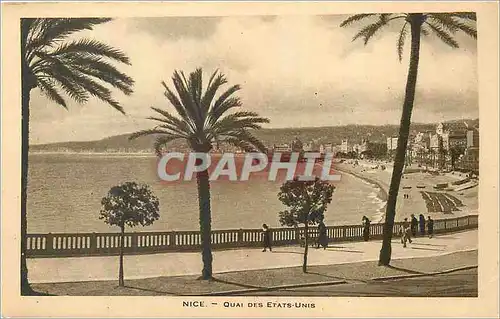 Cartes postales Nice Quai des Etats Unis