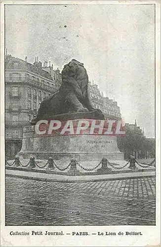 Cartes postales Paris Le Lion de Belfort